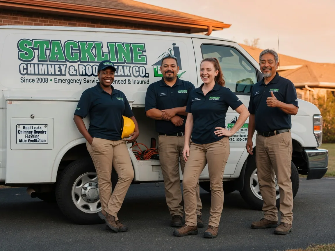 Chimney flashing repair company in Middletown, VA